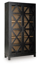 Load image into Gallery viewer, Christop - Accent Cabinet - Black / Brown