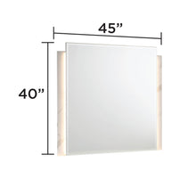 Load image into Gallery viewer, Altima - LED Dresser Mirror With Integrated Vertical Light Strips (Dresser Not Included) - Gray