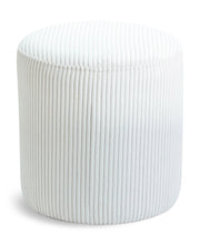 Load image into Gallery viewer, Roy - Round Microsuede Ottoman / Stool