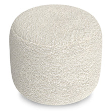 Load image into Gallery viewer, Chantal - Round Pouf - White