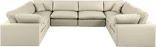 Load image into Gallery viewer, Comfy - 8 Piece Faux Leather Modular Sectional