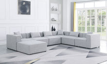 Load image into Gallery viewer, Cube - Linen 7 Piece Modular Sectional
