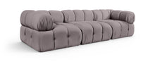 Load image into Gallery viewer, Orin - Velvet Performance Fabric Upholstered 3 Piece Modular Sofa