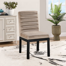 Load image into Gallery viewer, Evelyn - Dining Chair With Black Legs