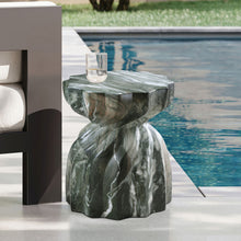 Load image into Gallery viewer, Caserta - Marble Finish Concrete End Table