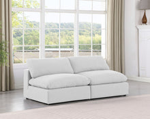 Load image into Gallery viewer, Comfy - Linen Modular Armless Sofa 2 Seats