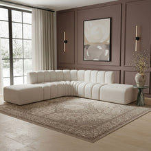 Load image into Gallery viewer, Arc - Boucle Fabric 6 Piece Corner Modular Sofa