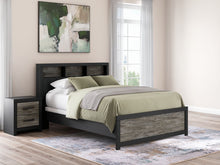 Load image into Gallery viewer, Broachmyn - Lighted Bookcase Panel Bed