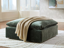 Load image into Gallery viewer, Carriage View - Oversized Accent Ottoman - Jade