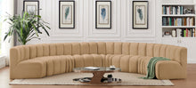 Load image into Gallery viewer, Arc - Velvet 8 Piece U-Shaped Modular Sofa