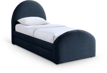 Load image into Gallery viewer, Andaz - Chenille Fabric Upholstered Trundle Bed