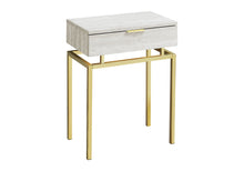 Load image into Gallery viewer, Spacious Table Top Accent Side Table, Storage Drawer, Contemporary & Modern