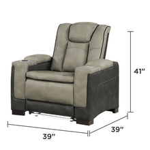 Load image into Gallery viewer, Bruno - Power Recliner Chair With LED Lighting