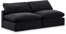Load image into Gallery viewer, Comfy - Velvet Modular Armless Sofa 2 Seats