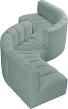 Load image into Gallery viewer, Arc - Faux Leather 6 Piece Modular Sofa