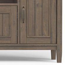 Load image into Gallery viewer, Lev - Handcrafted TV Media Stand - Smoky Brown