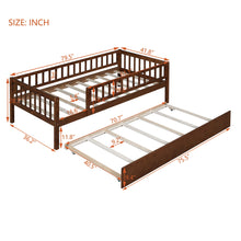 Load image into Gallery viewer, Multi Functional Wooden Daybed