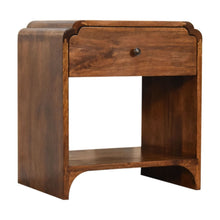 Load image into Gallery viewer, Newton - Nightstand With A Drawer And Open Shelf