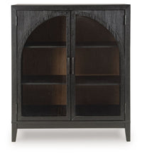 Load image into Gallery viewer, Armenleigh - Bar Cabinet - Black / Brown