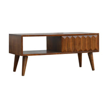 Load image into Gallery viewer, Prism Sliding Media Unit - Chestnut