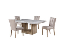 Load image into Gallery viewer, D02 - 7 Piece Dining Room Set (Dining Table And 6 Dining Chairs) - Beige / Natural
