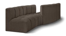 Load image into Gallery viewer, Arc - Boucle Fabric 4 Piece Sofa