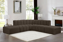 Load image into Gallery viewer, Arc - Boucle Fabric 6 Piece Corner Modular Sofa