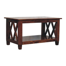 Load image into Gallery viewer, Belmont - X Frame Coffee Table - Brown