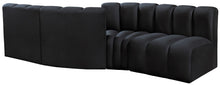Load image into Gallery viewer, Arc - Velvet 4 Piece Sofa
