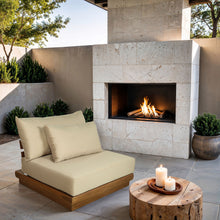 Load image into Gallery viewer, Mirella - Water Resistant Fabric Upholstered Outdoor Patio Modular Armless Chair
