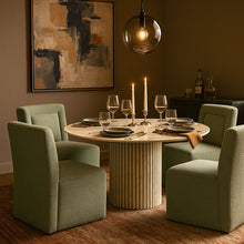 Load image into Gallery viewer, Duvina - Chenille Performance Fabric Dining Chair (Set of 2)