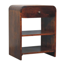 Load image into Gallery viewer, Aspen - Open Bedside Table - Dark Brown