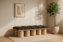 Load image into Gallery viewer, Pavilion - 10 Piece Modular Bench With Natural Base