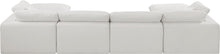 Load image into Gallery viewer, Comfy - 6 Piece Linen Modular Double Chaise Sectional