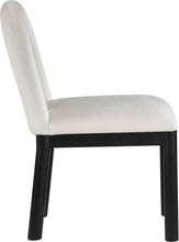 Load image into Gallery viewer, Conrad - Velvet Dining Chair With Black Legs