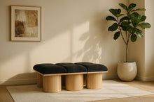Load image into Gallery viewer, Pavilion - 6 Piece Modular Bench With Natural Base