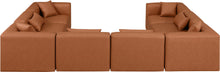 Load image into Gallery viewer, Cube - 8 Piece Modular Sectional - Cognac