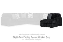 Load image into Gallery viewer, Midnight-Madness - Raf Corner Chaise - Onyx