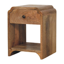 Load image into Gallery viewer, Newton - Nightstand With A Drawer And Open Shelf