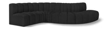 Load image into Gallery viewer, Arc - Boucle Fabric 6 Piece Curved Modular Sofa