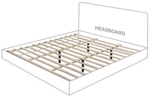 Load image into Gallery viewer, Vaughn - Chenille Bed With Black Base