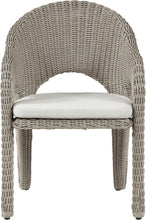 Load image into Gallery viewer, Seacrest - Olefin Water Resistant Fabric And Wicker Outdoor Patio Dining Chair