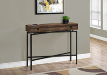 Load image into Gallery viewer, Accent Console Table For Entryway, Functional Storage Drawer