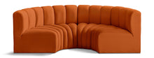 Load image into Gallery viewer, Arc - Velvet 4 Piece U-Shaped Modular Sofa