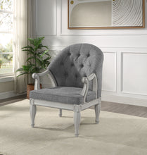 Load image into Gallery viewer, Florian - Antique Chair - Gray / White