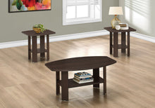 Load image into Gallery viewer, Table Set: Coffee, End, Side, Accent, Living Room, Transitional (Set of 3) - Espresso