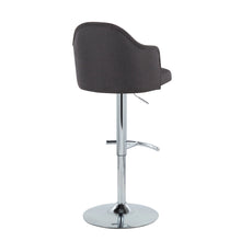 Load image into Gallery viewer, Ahoy - Contemporary Adjustable Barstool With Swivel With Rounded T Footrest (Set of 2)