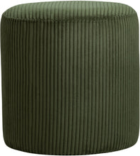 Load image into Gallery viewer, Roy - Round Microsuede Ottoman / Stool