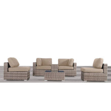 Load image into Gallery viewer, Outdoor Wicker Seating Group With Cushions
