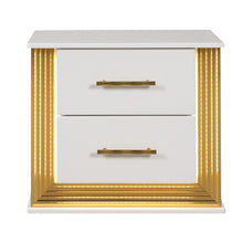 Load image into Gallery viewer, Obsession - 2 Drawer Nightstand - White